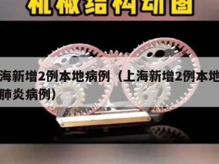 上海新增2例本地病例（上海新增2例本地新冠肺炎病例）