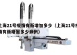 上海21号疫情有新增加多少（上海21号疫情有新增加多少病例）